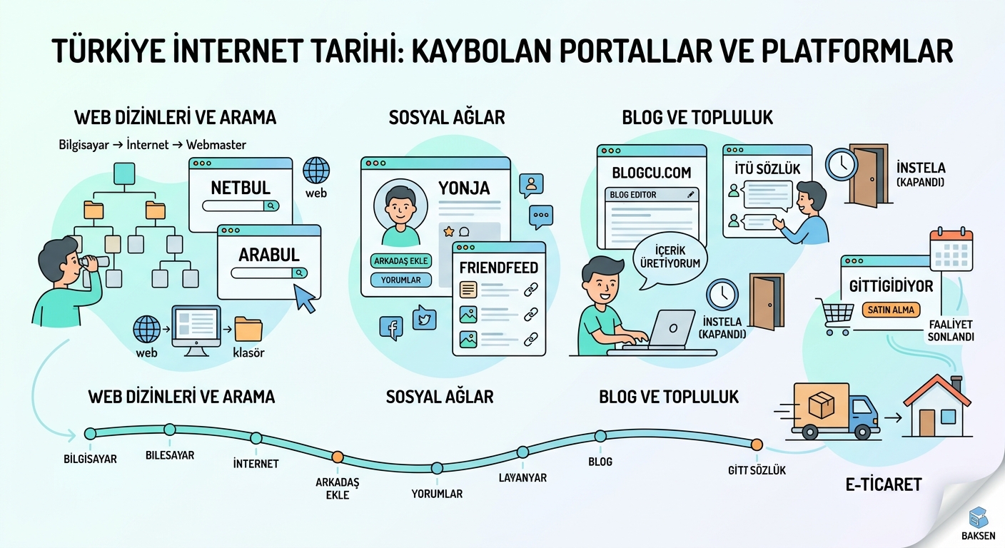 Türkiye İnternetinin Kayıp Tarihi